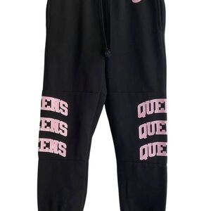Black and Pink Women's Joggers